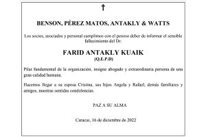Obituario Farid Antakly Kuaik