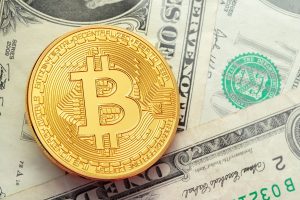 Bitcoin and dollar