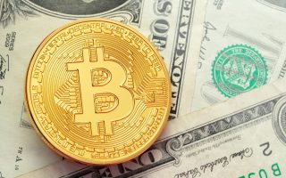 Bitcoin and dollar